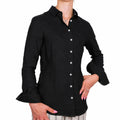 camicia lino nero