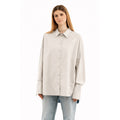 camicia metal grey