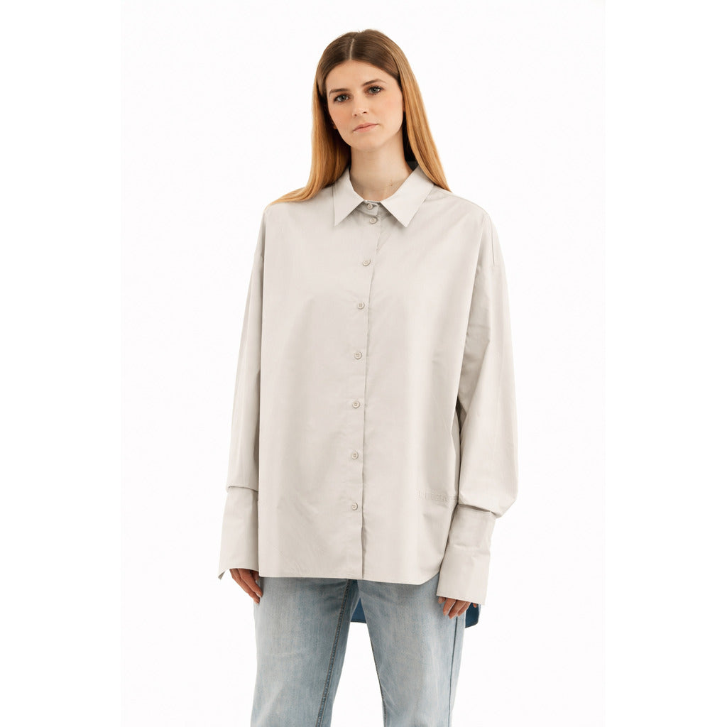 camicia metal grey