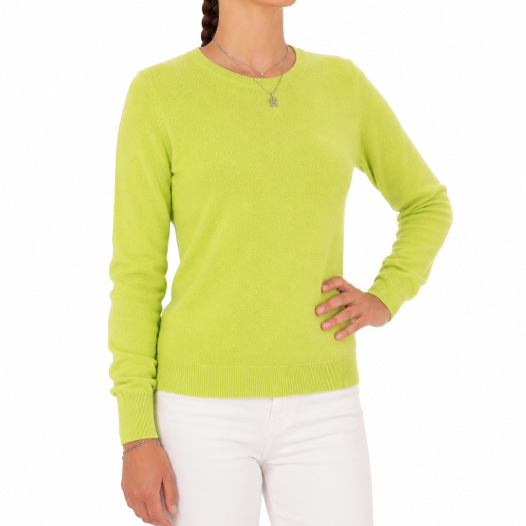 maglia cashmere girocollo