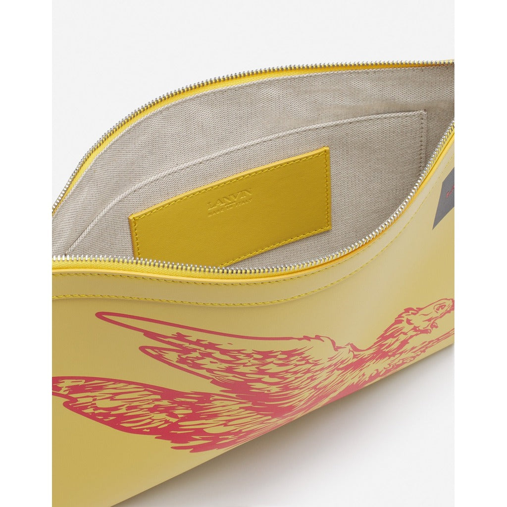 pouch giallo Lanvin