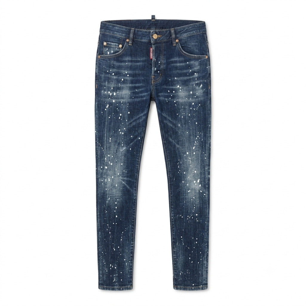 denim effetto vernice