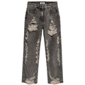jeans strappati neri
