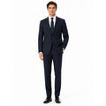Completo lana blu navy