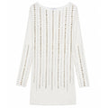 abito tulle con strass