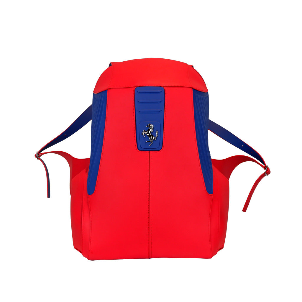 zaino rosso e blu ferrari