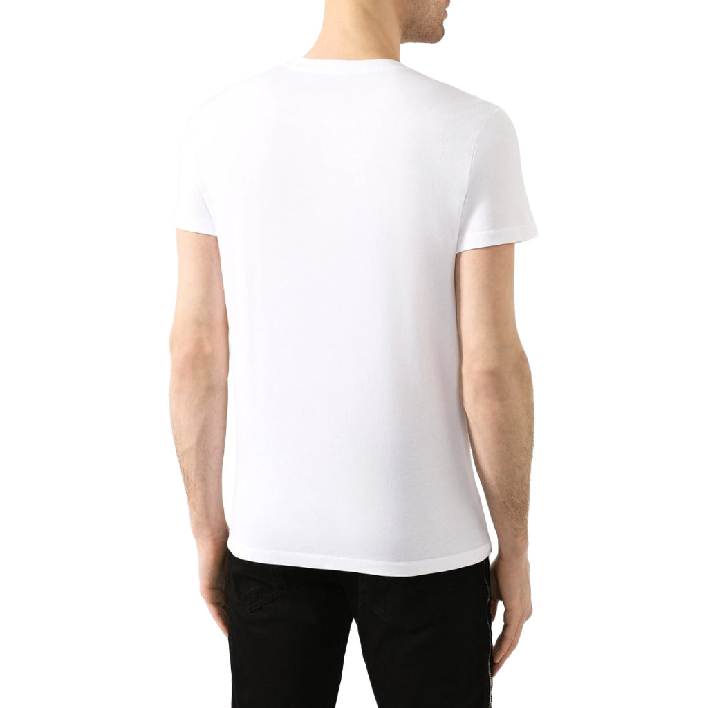 t-shirt balmain paris fluo