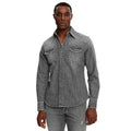 camicia denim grigia
