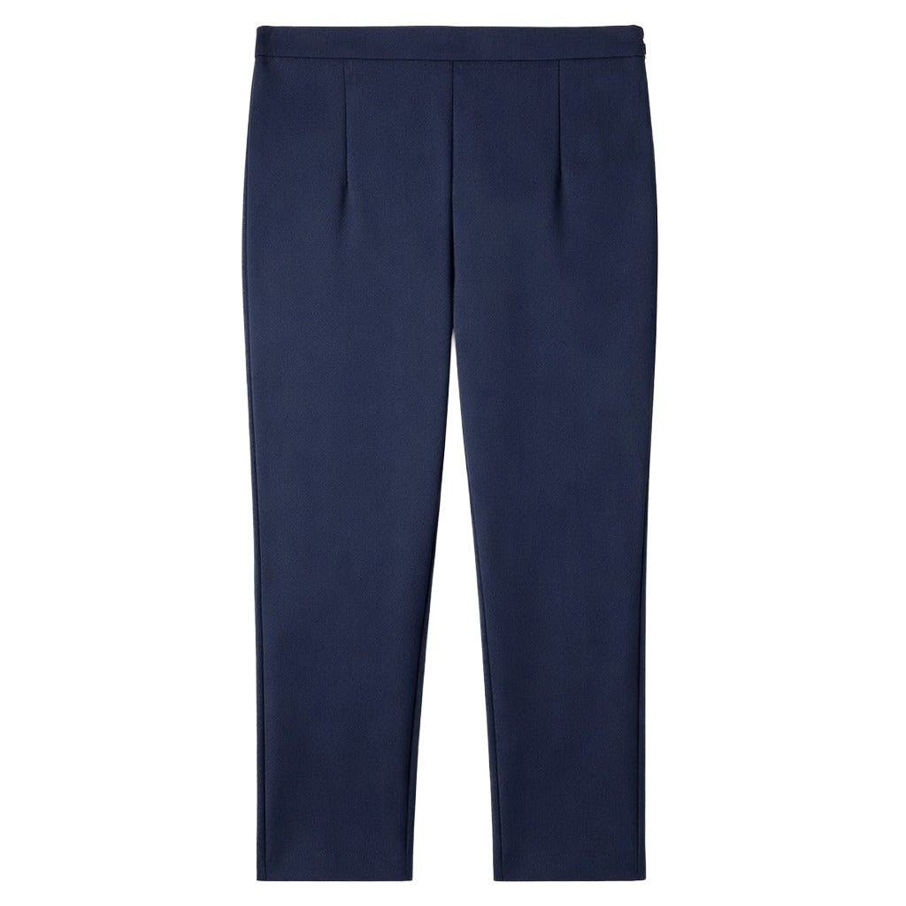 pantaloni stretch blu