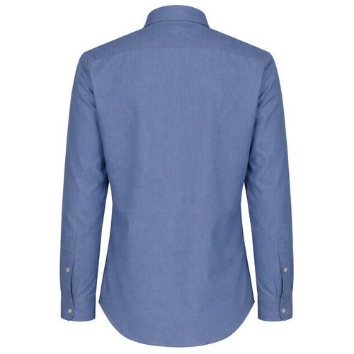 camicia denim blu chiaro