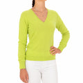 maglia cashmere scollo a V