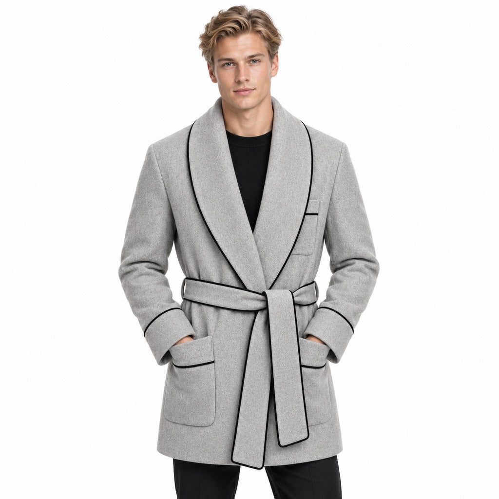 cappotto cashmere grigio