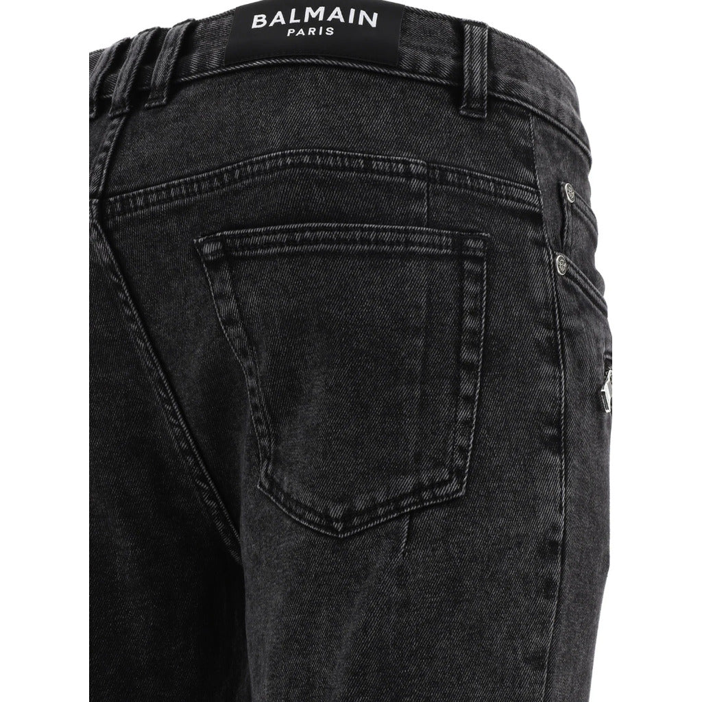 Balmain jeans slim fit in cotone nero