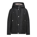 Aquascutum giubbotto, colore nero, cappuccio removibile