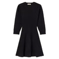 Abito in maglia a costine