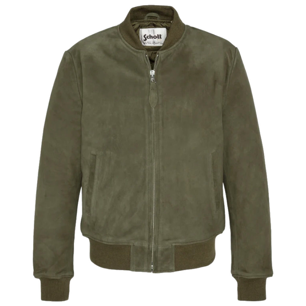GOAT SUEDE CASUAL BOMBER JACKET