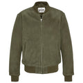 GOAT SUEDE CASUAL BOMBER JACKET