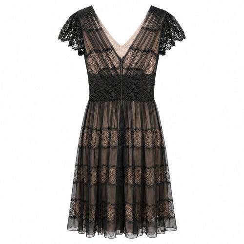 abito con pizzo