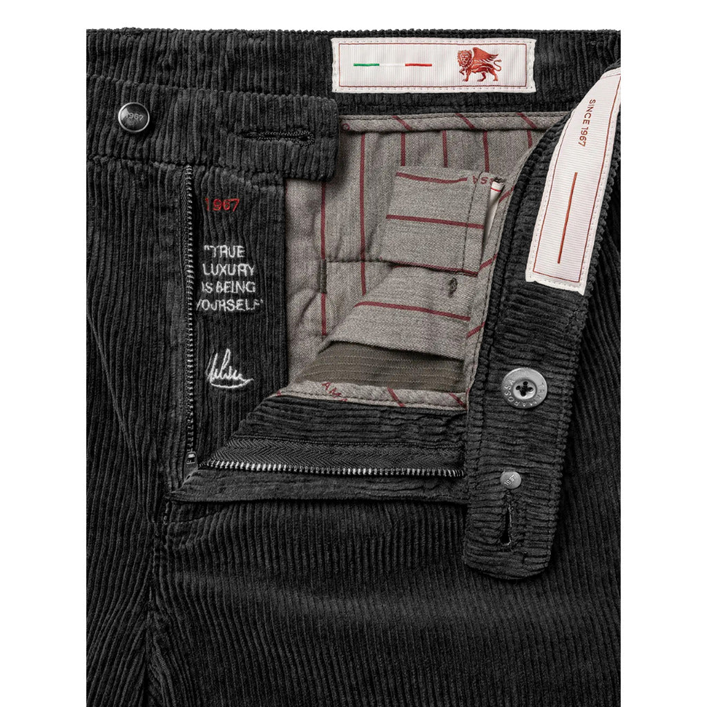 pantalone chino alberto in velluto