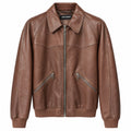 very dark brown jacket