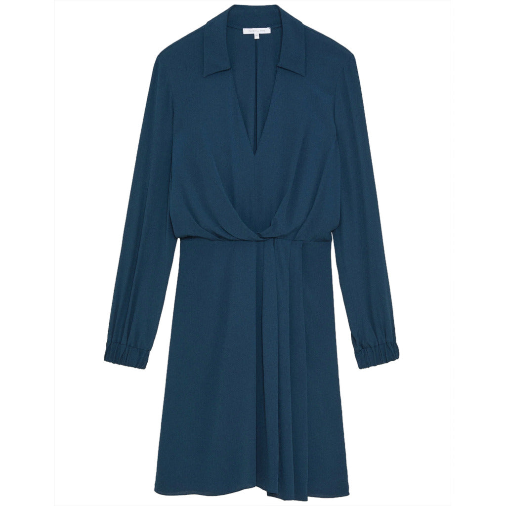 abito midi petrol blu