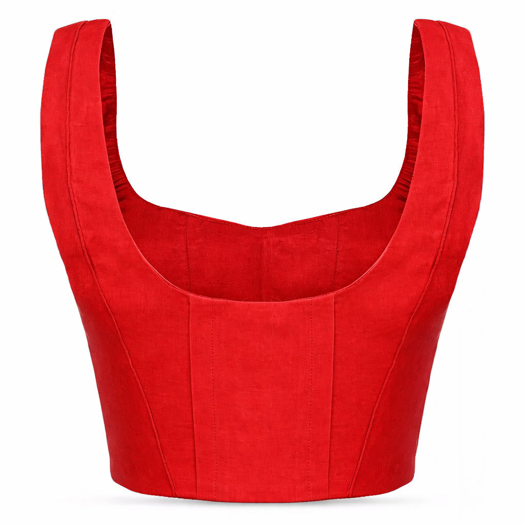 titone top rosso