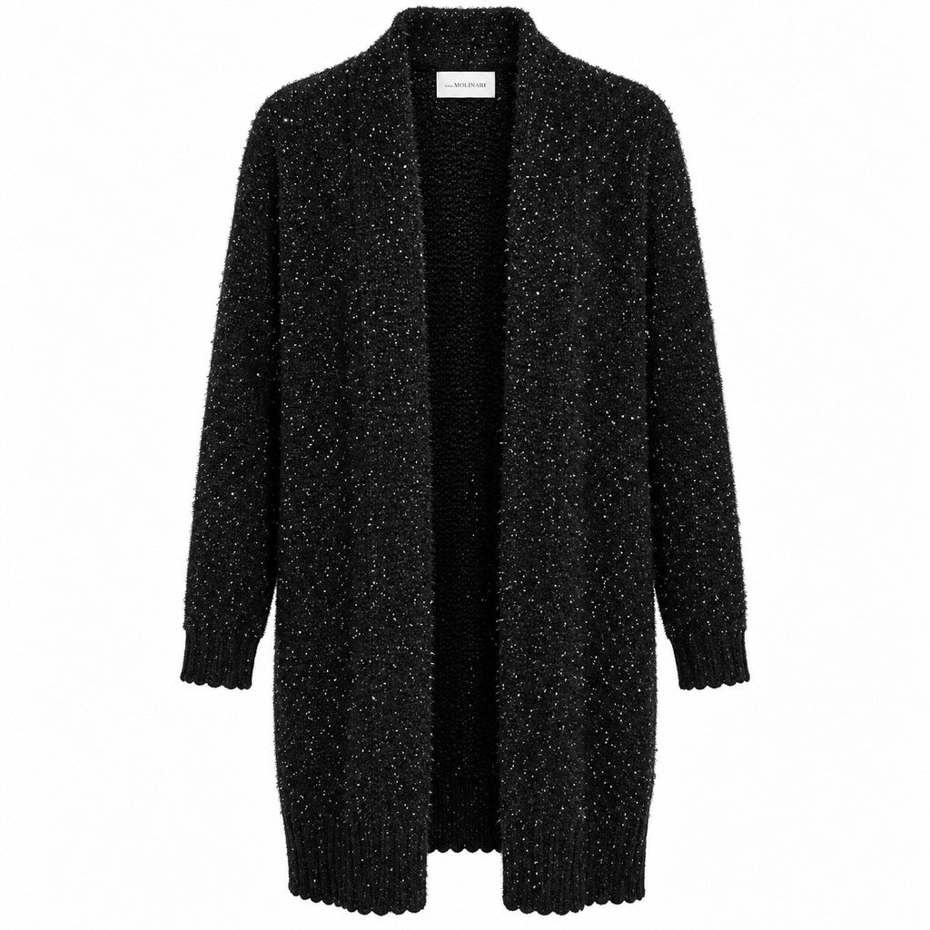 cardigan buclè lungo