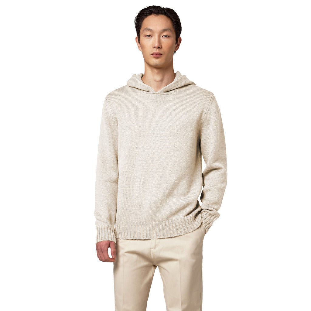 maglia cappuccio merinos pesante