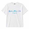 t-shirt balmain paris fluo