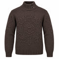 maglione logo in rilievo