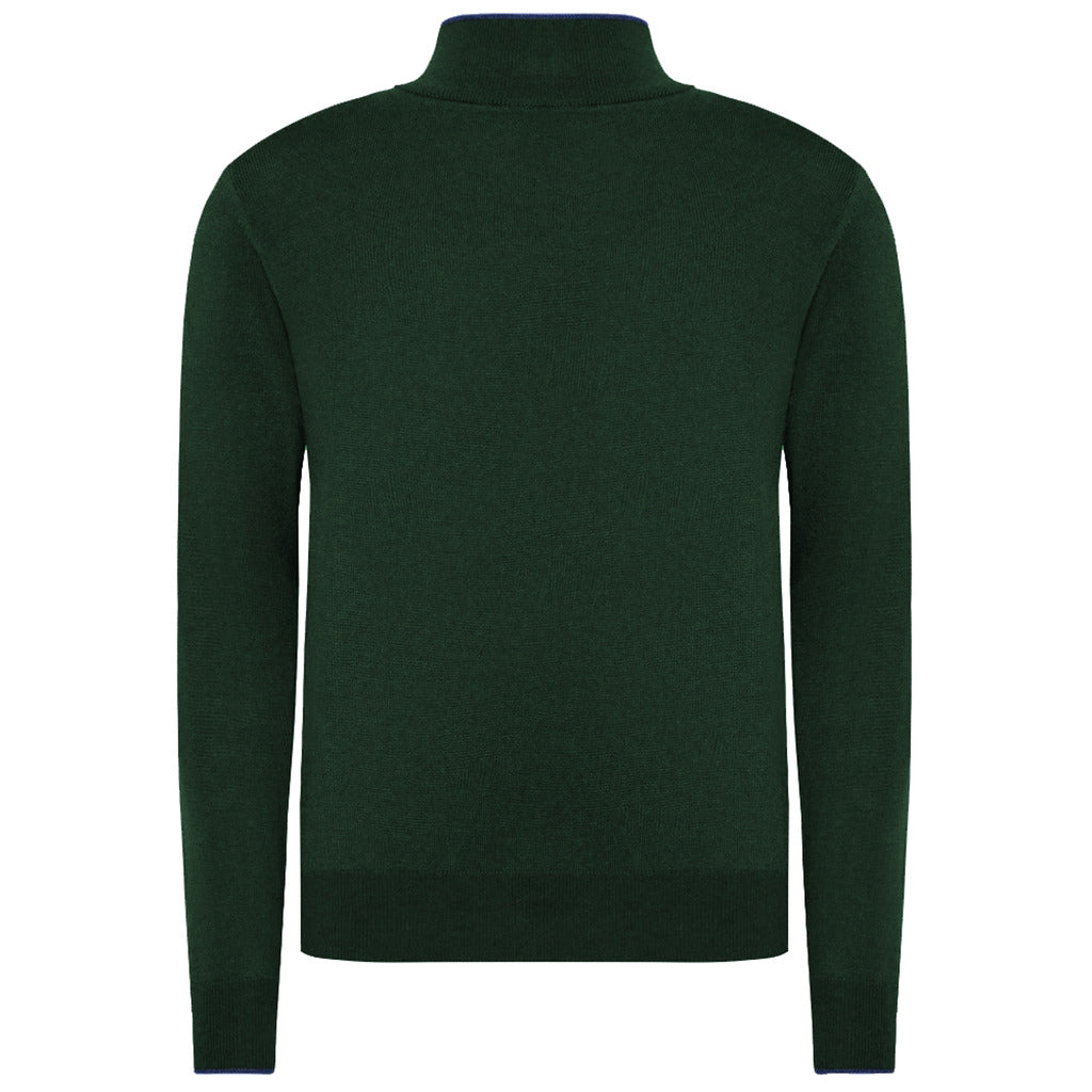 man half zip tricot