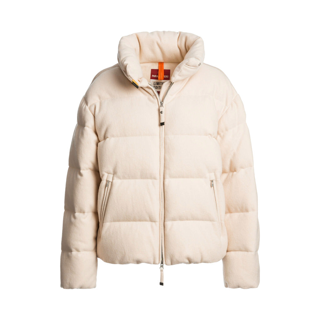 piumino corto beige