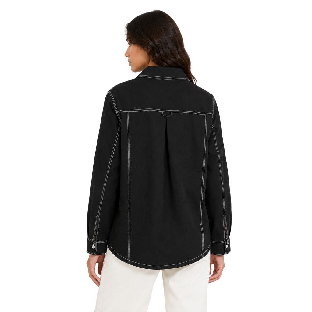 Camicia taschino con pelo