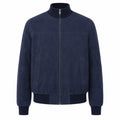 bomber reversibile blu