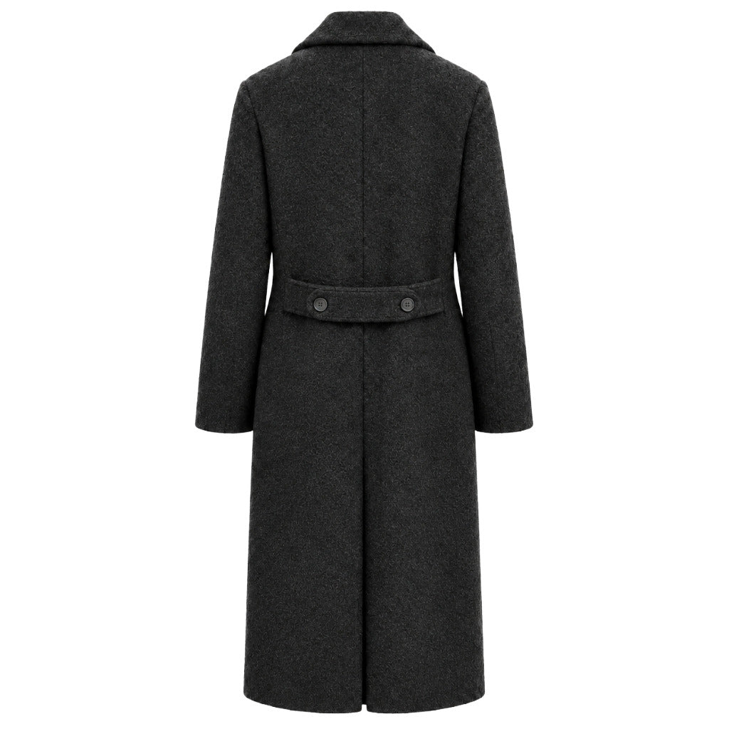 cappottto bouclè nero