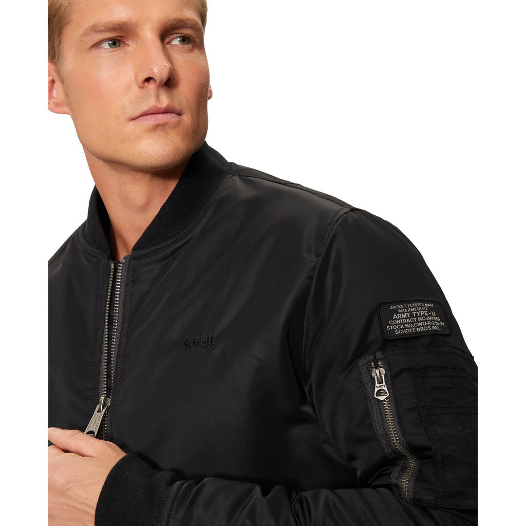 airforce jacket black