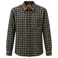 camicia quadretti logata