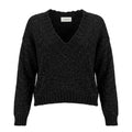 maglia bouclè scollo a v