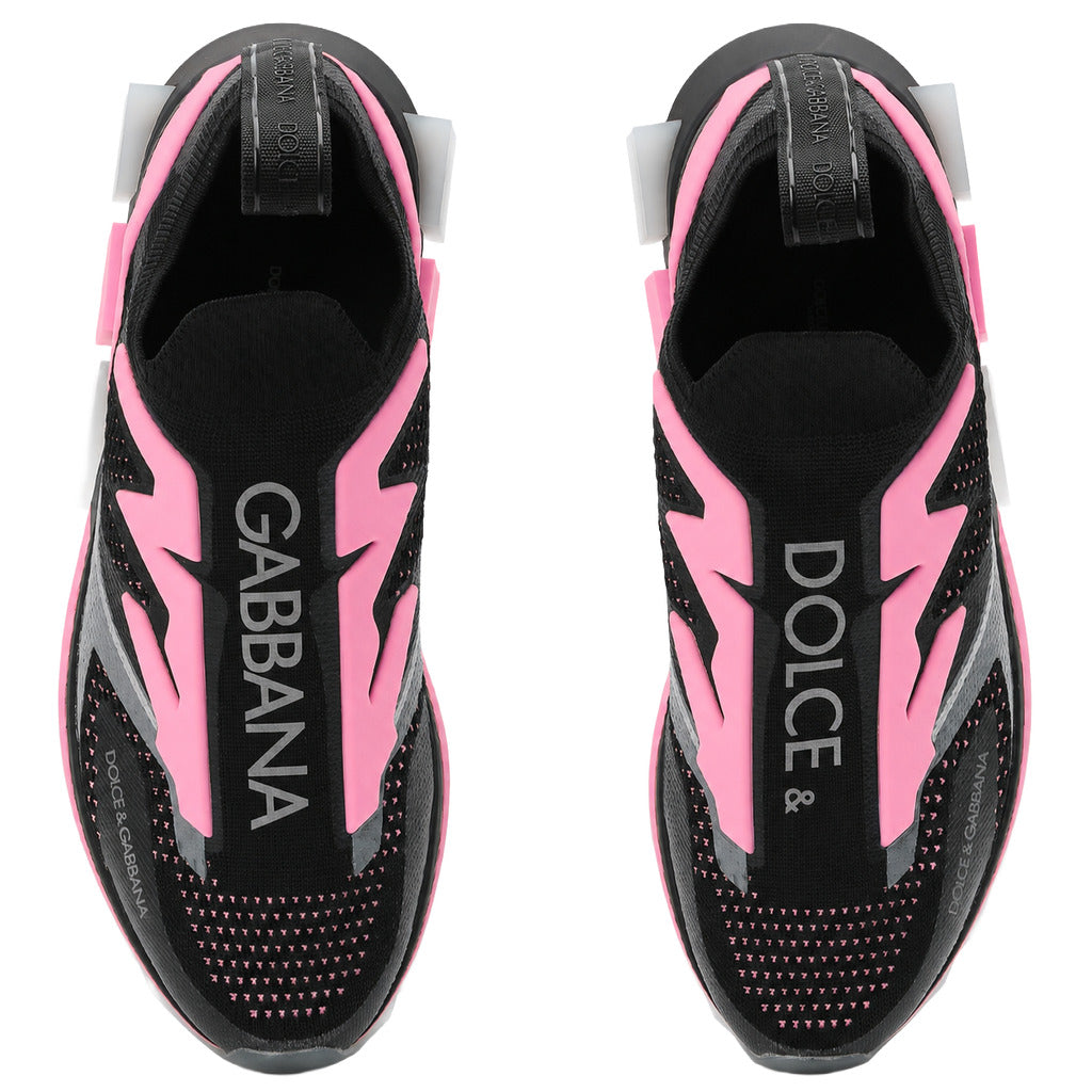sorrento sneakers nero rosa
