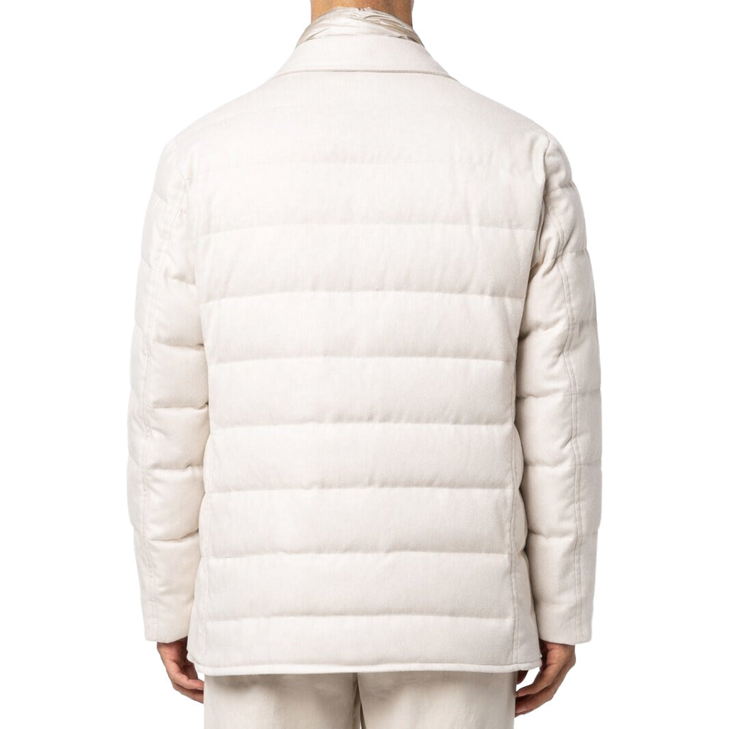 Giacca imbottita beige