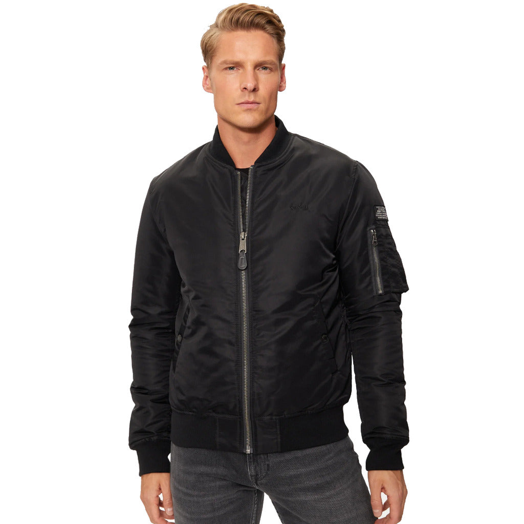 airforce jacket black