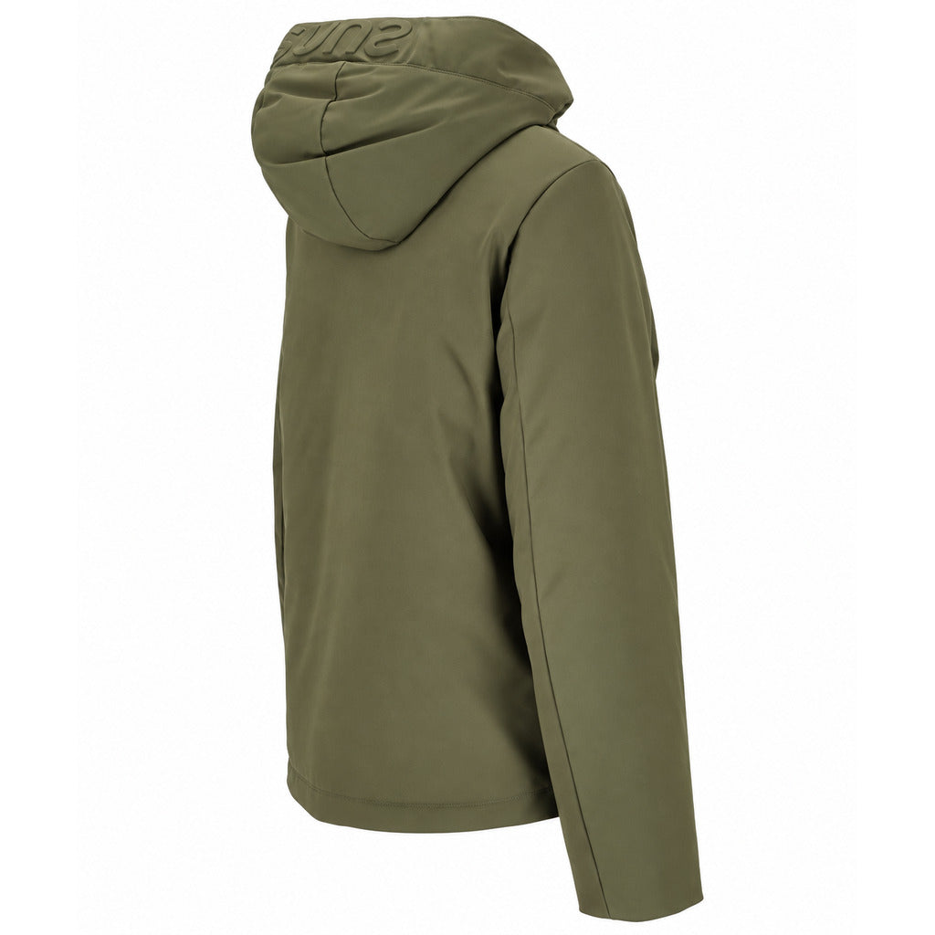 matt shell jacket army