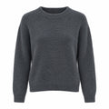 maglia girocollo antracite