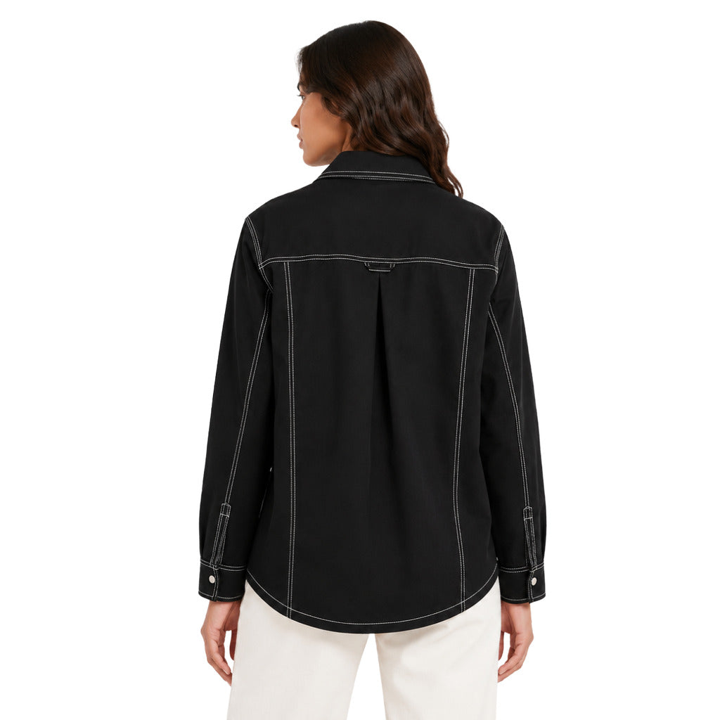 Camicia taschino con pelo