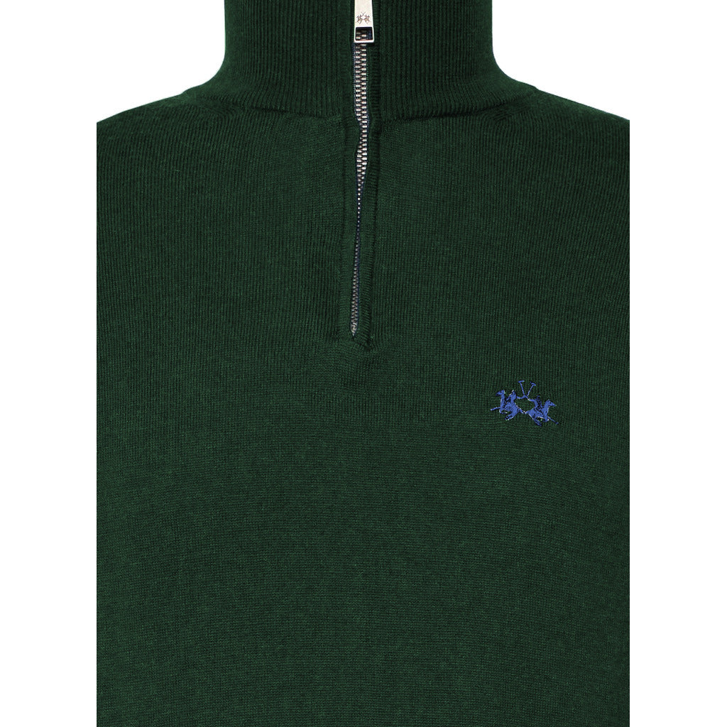 man half zip tricot