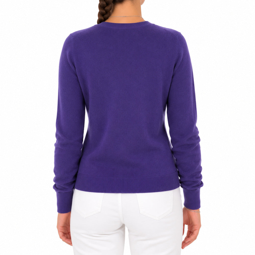 maglia cashmere girocollo