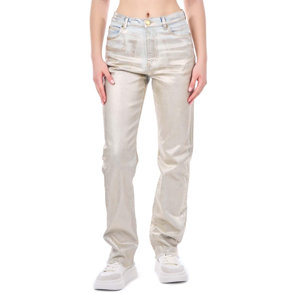 jeans roxanne straight silver
