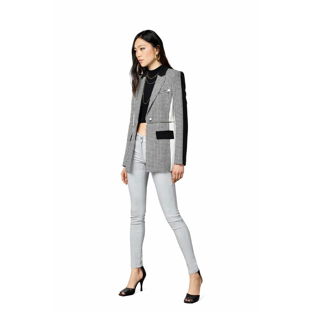 pantaloni skinny grigi