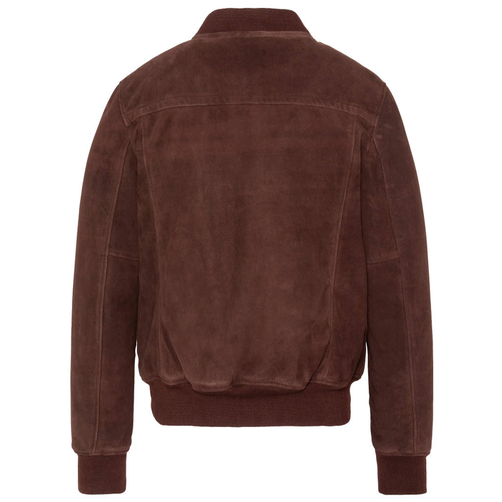 GOAT SUEDE CASUAL BOMBER JACKET
