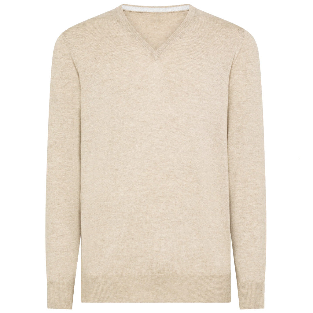 maglia scollo V finezza 12